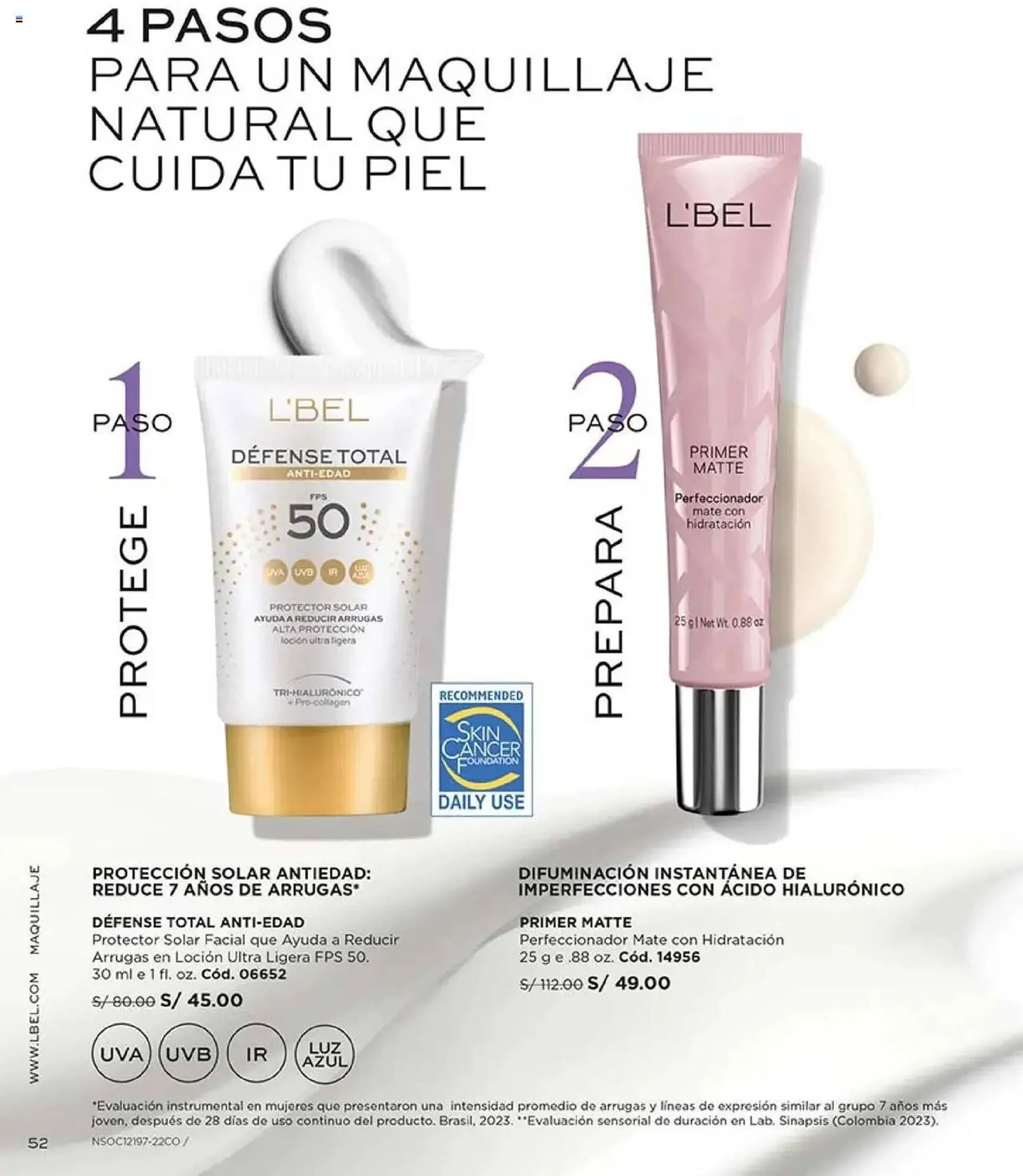 Catalogo de Catálogo L'Bel 18 de diciembre al 8 de enero 2025 - Pag 52