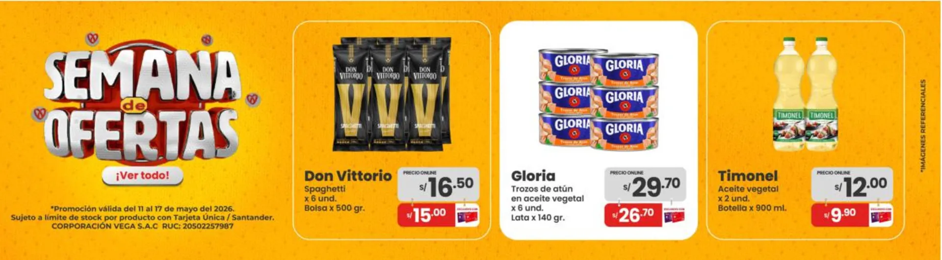 Catalogo de Catálogo Vega 11 de mayo al 17 de mayo 2026 - Pag 1
