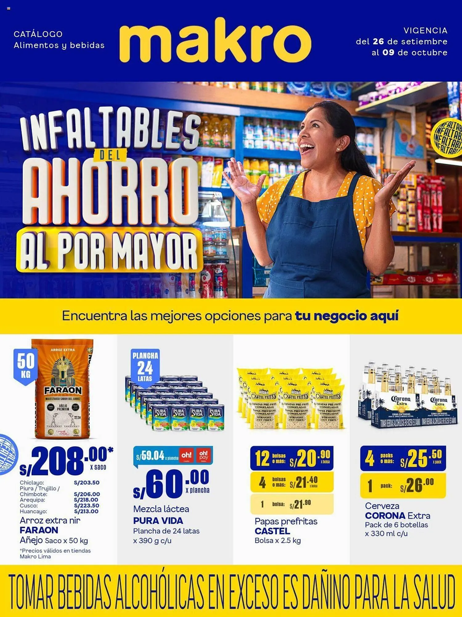 Catalogo de Catálogo Makro 26 de setiembre al 9 de octubre 2024 - Pag 1