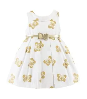 Vestido Estampado Tableado | Colección Santorini