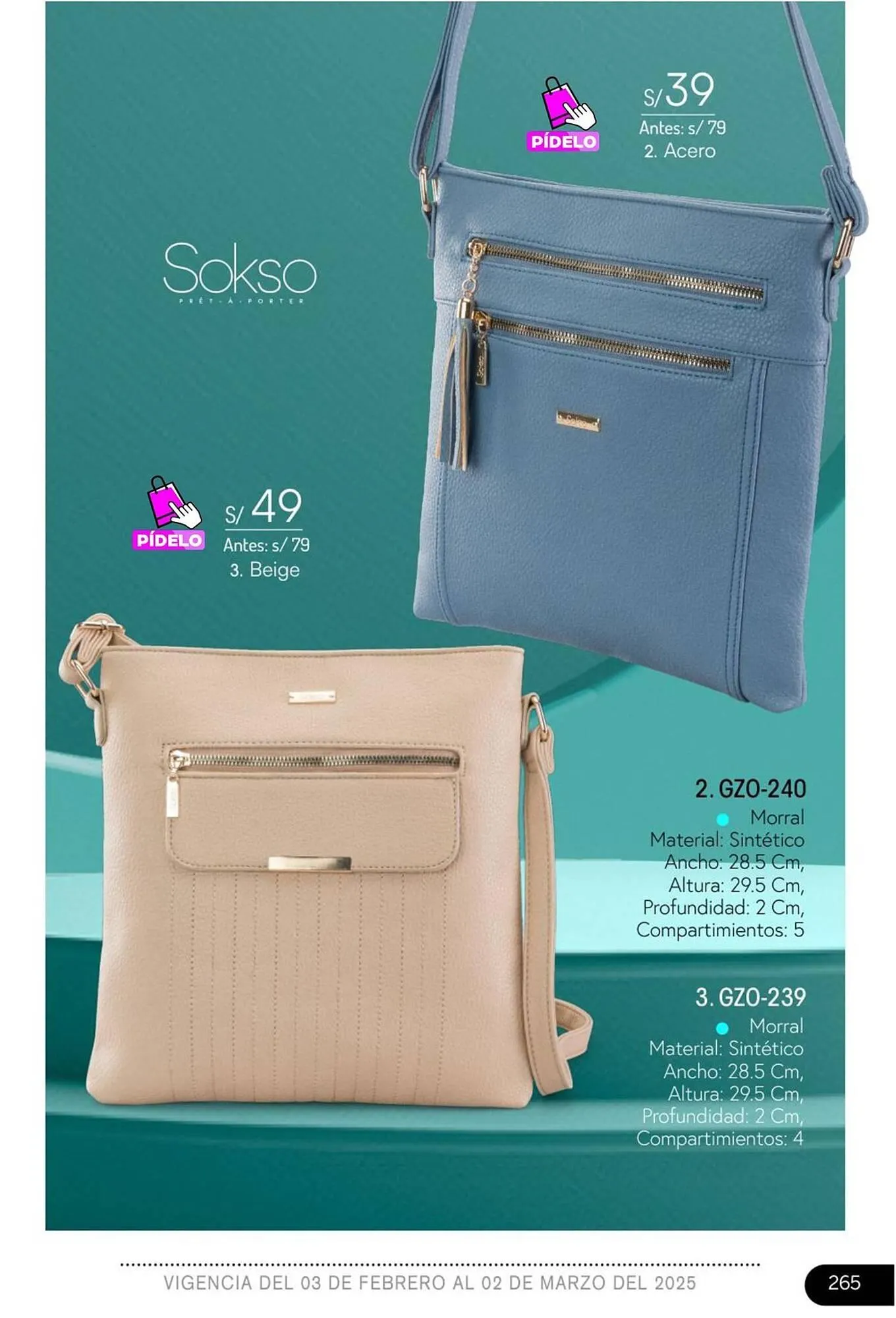 Catalogo de Catálogo Sokso 27 de febrero al 6 de abril 2025 - Pag 265