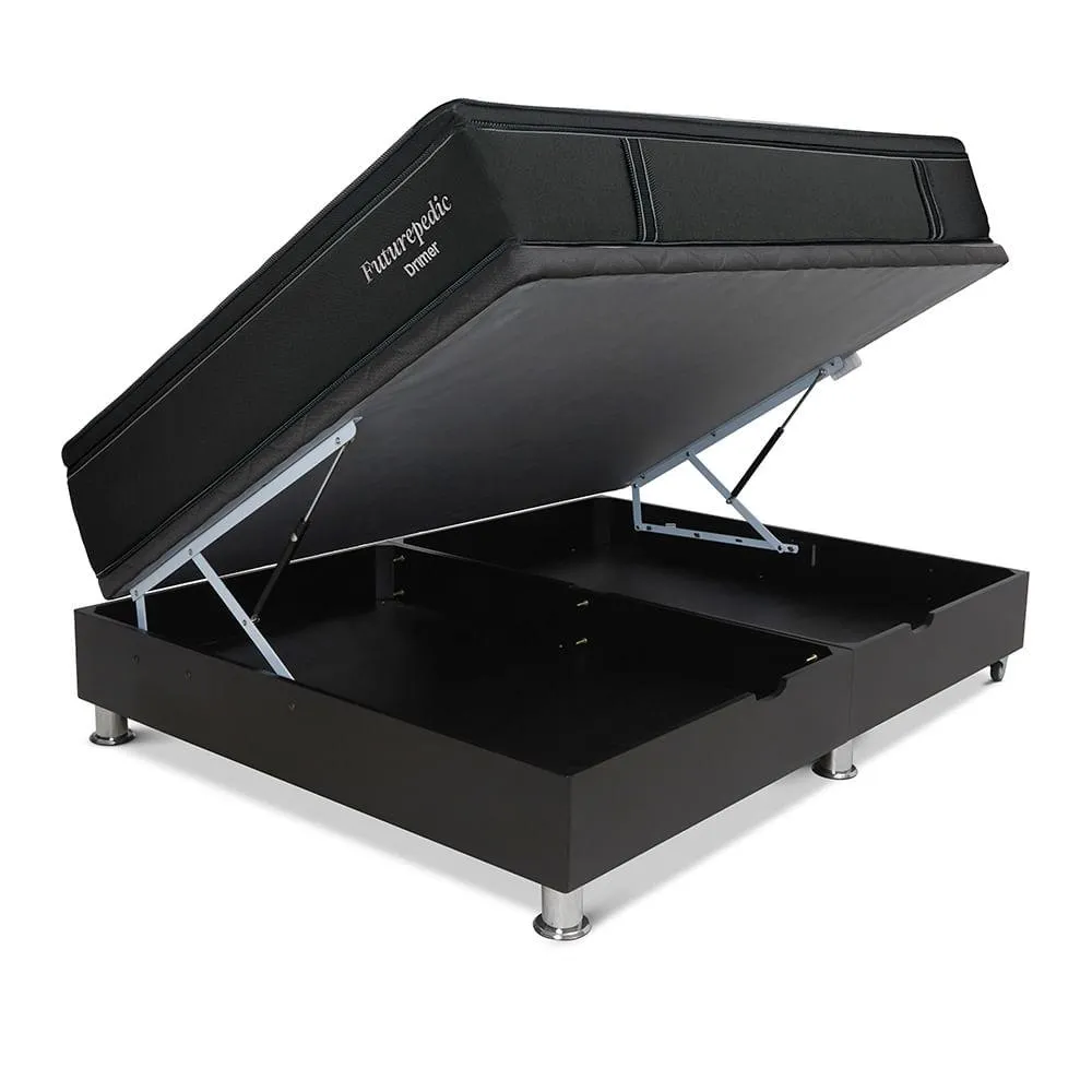 Cama Practibox Laqueada Futurepedic | 1.5 Plazas