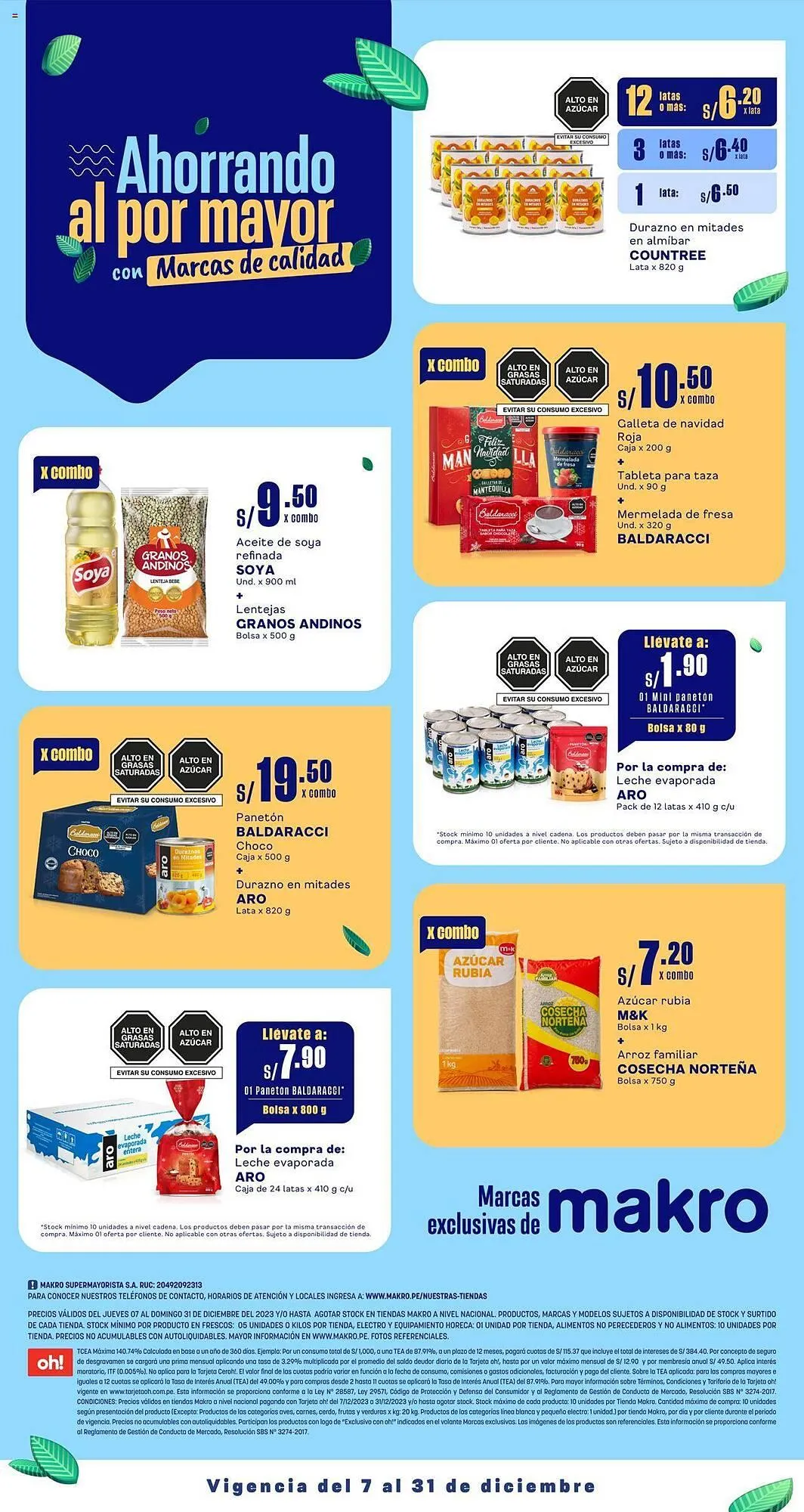 Catalogo de Catálogo Makro 7 de diciembre al 31 de diciembre 2023 - Pag 1