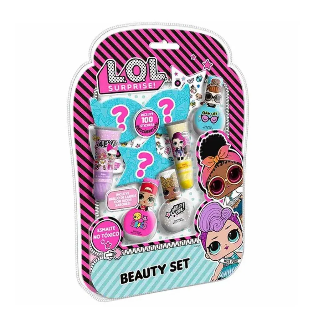 Estuche Beauty Set LOL GRANDE ESMALTE+GLOSS