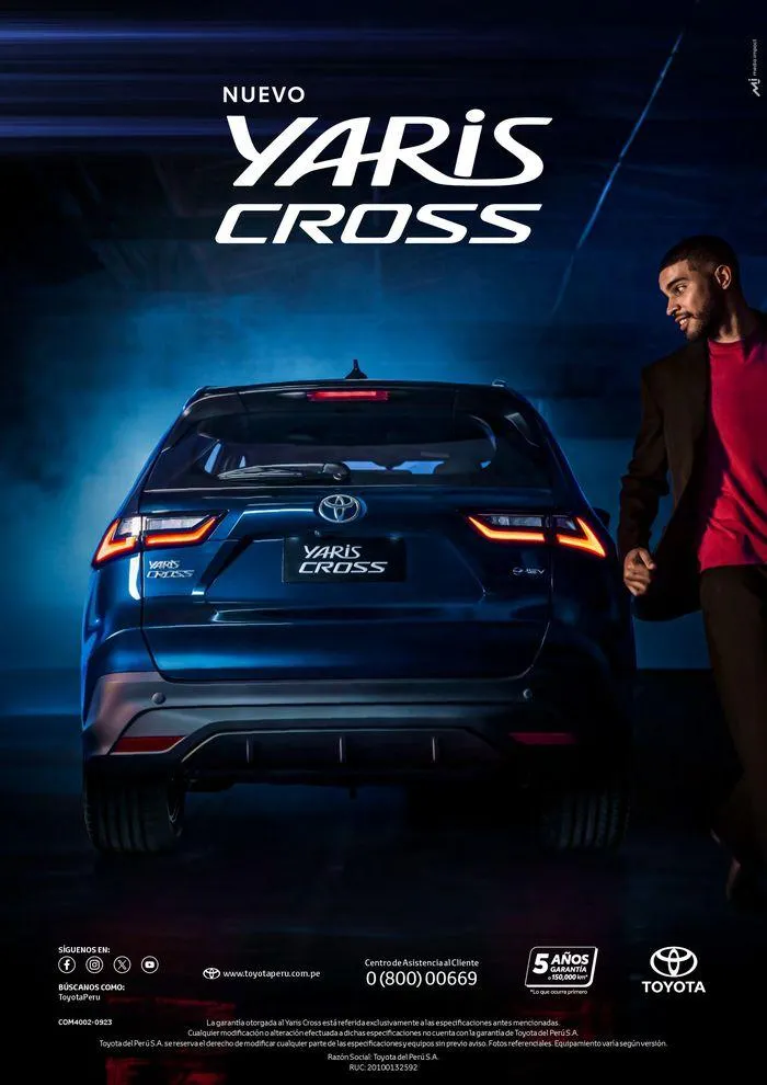 Catalogo de Nuevo Yaris Cross 25 de octubre al 25 de octubre 2024 - Pag 7