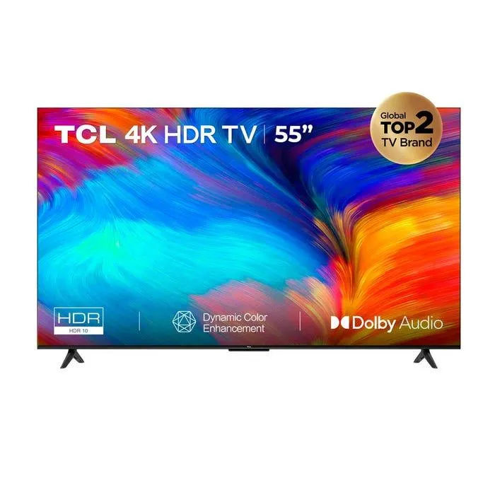 TV TCL 55" LED 4K UHD Google TV 55P635
