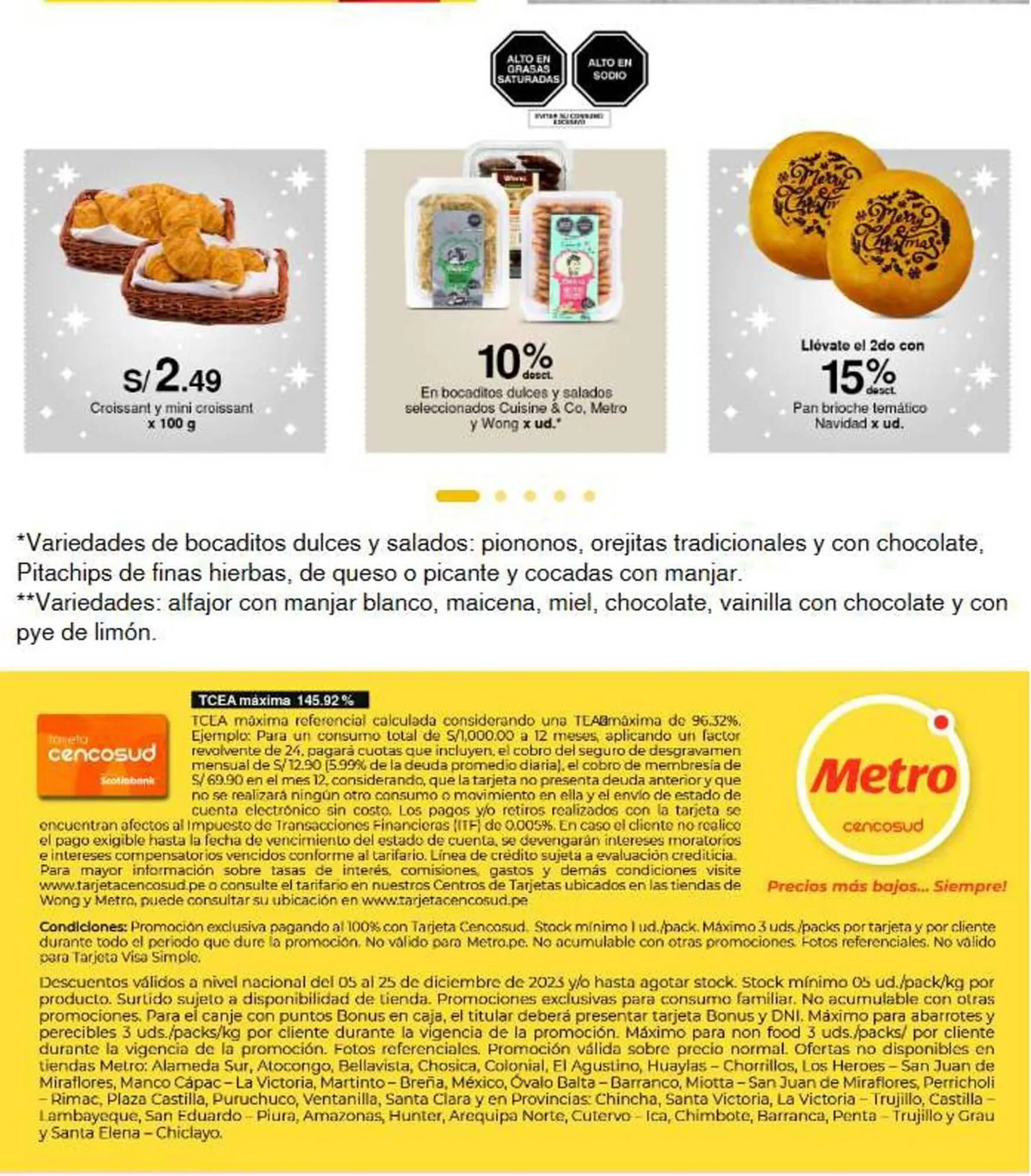 Catalogo de Catálogo Metro 6 de diciembre al 25 de diciembre 2023 - Pag 62