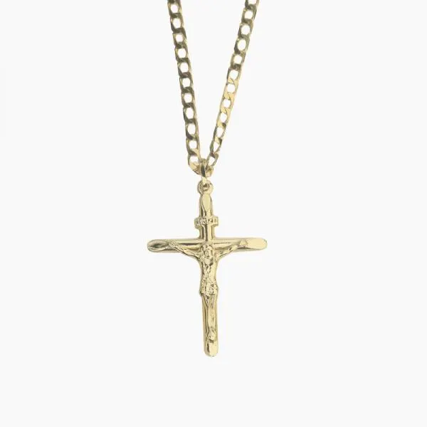 DIJE CRUCIFIJO TUBULAR OA