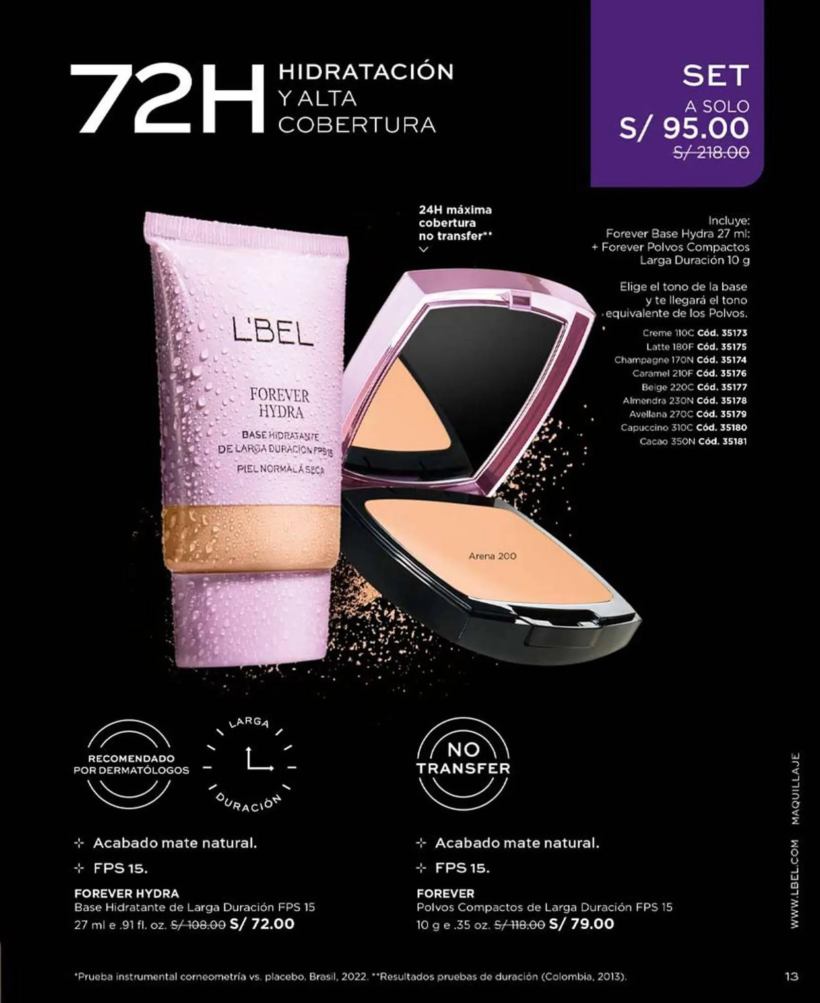 Catalogo de Catálogo L'Bel 5 de febrero al 31 de marzo 2024 - Pag 13