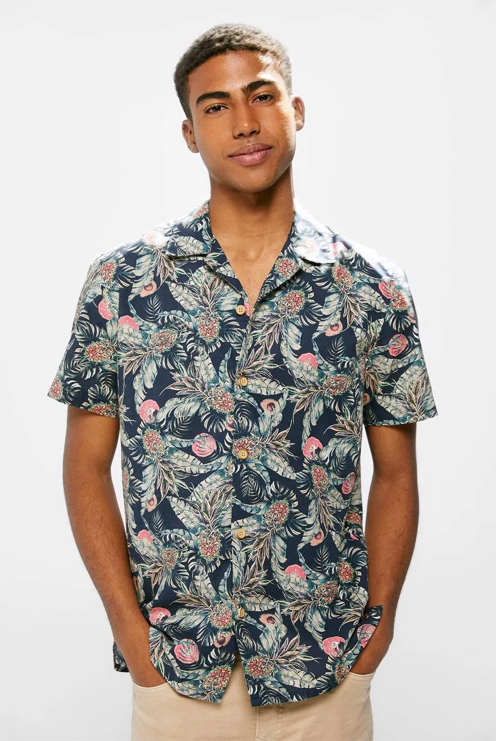Camisa Manga Corta Hombre Springfield