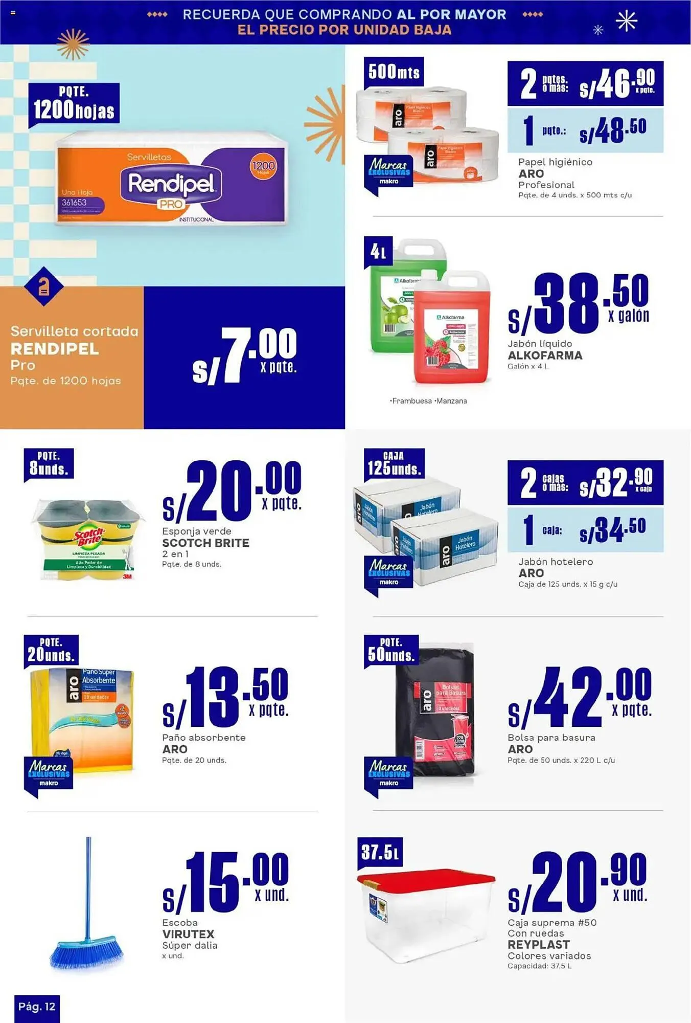 Catalogo de Catálogo Makro 31 de julio al 14 de agosto 2025 - Pag 12