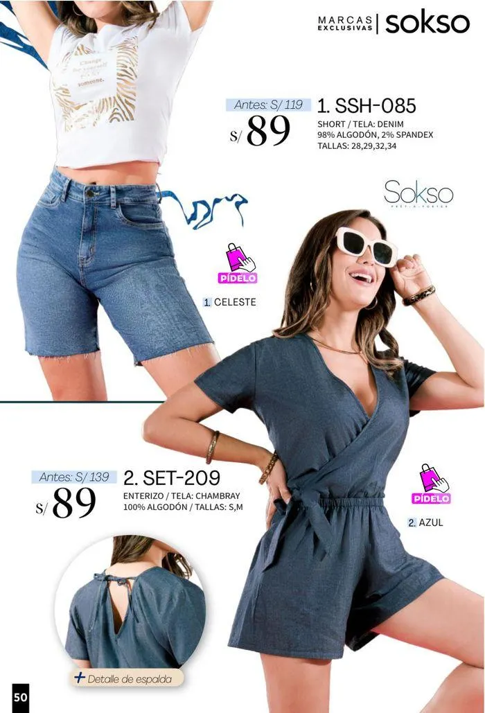 Catalogo de SOKSO TEXTIL & ACCESORIOS  24 de junio al 28 de julio 2024 - Pag 50