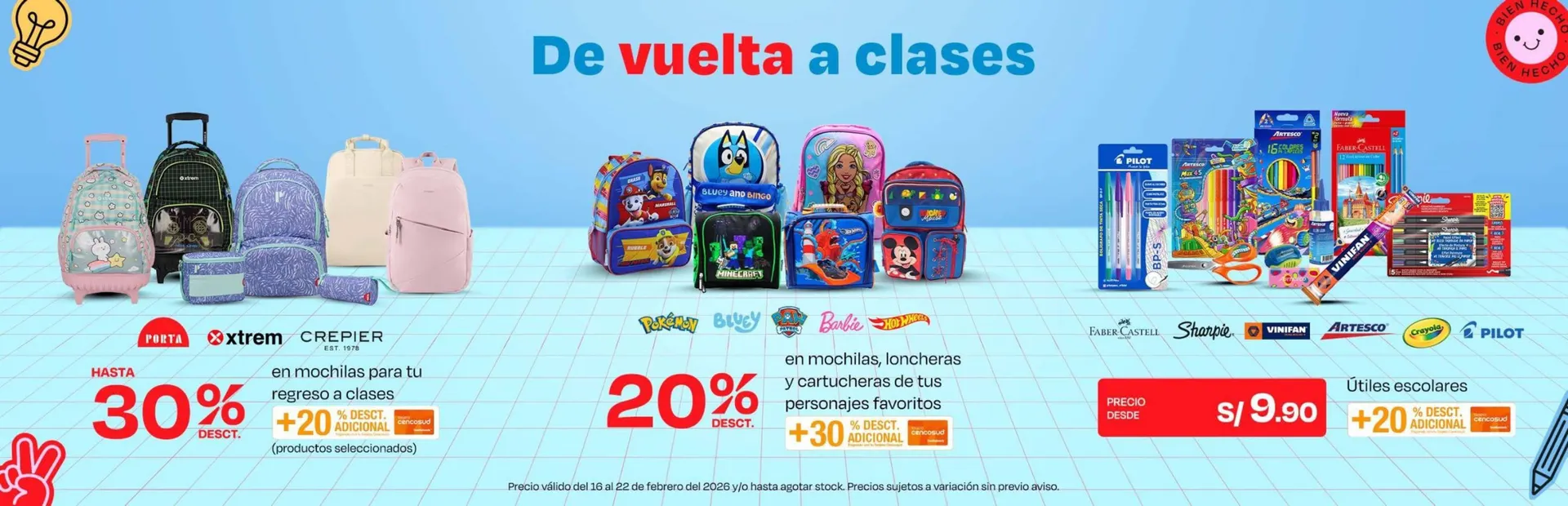 Catalogo de Catálogo Wong 16 de febrero al 22 de febrero 2026 - Pag 1