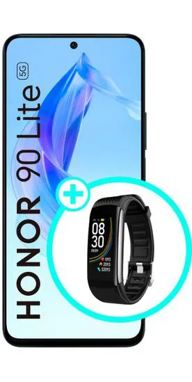 90 Lite 256GB 5G + Mow Smartband C6S Negro