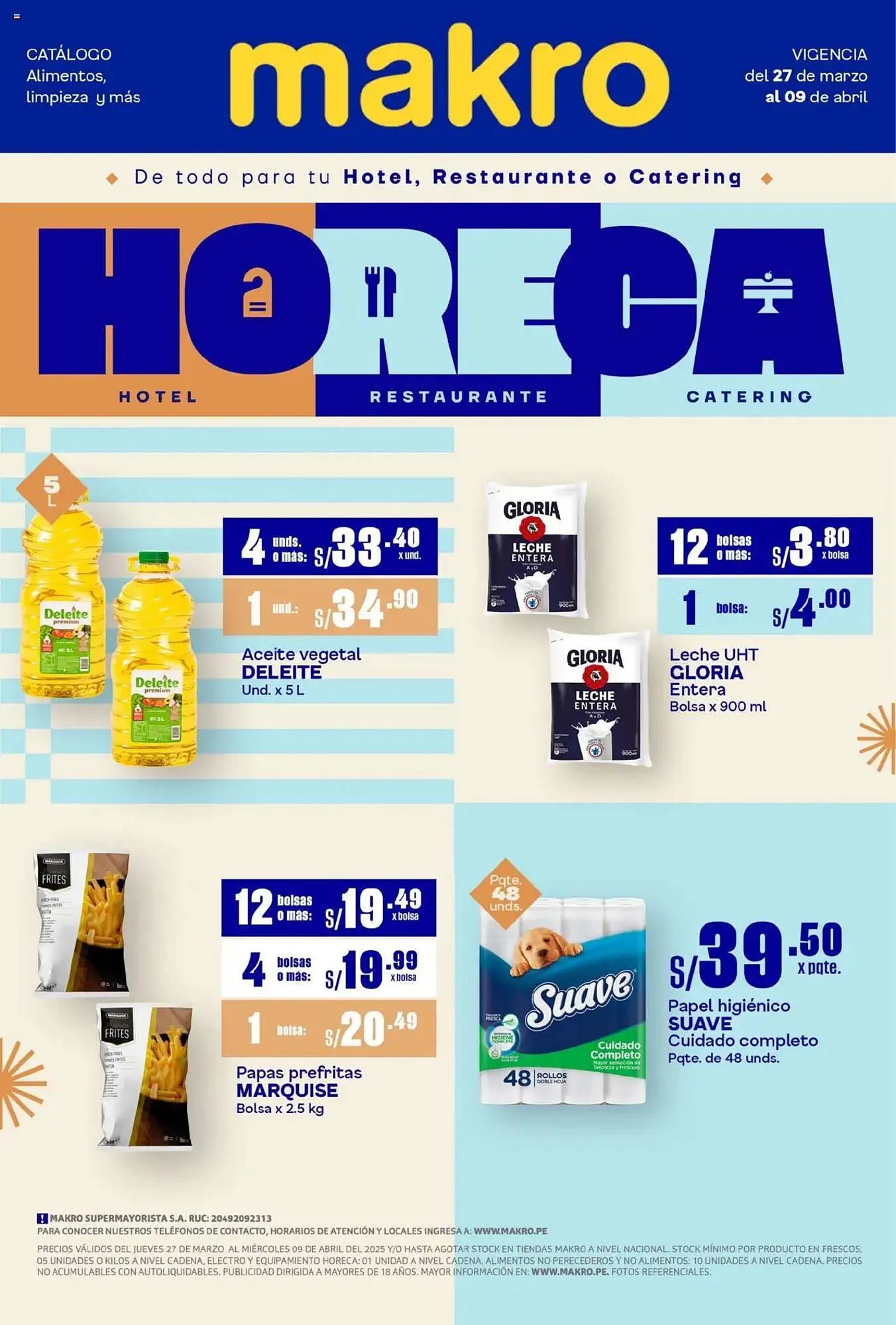 Catalogo de Catálogo Makro 27 de marzo al 11 de abril 2025 - Pag 1