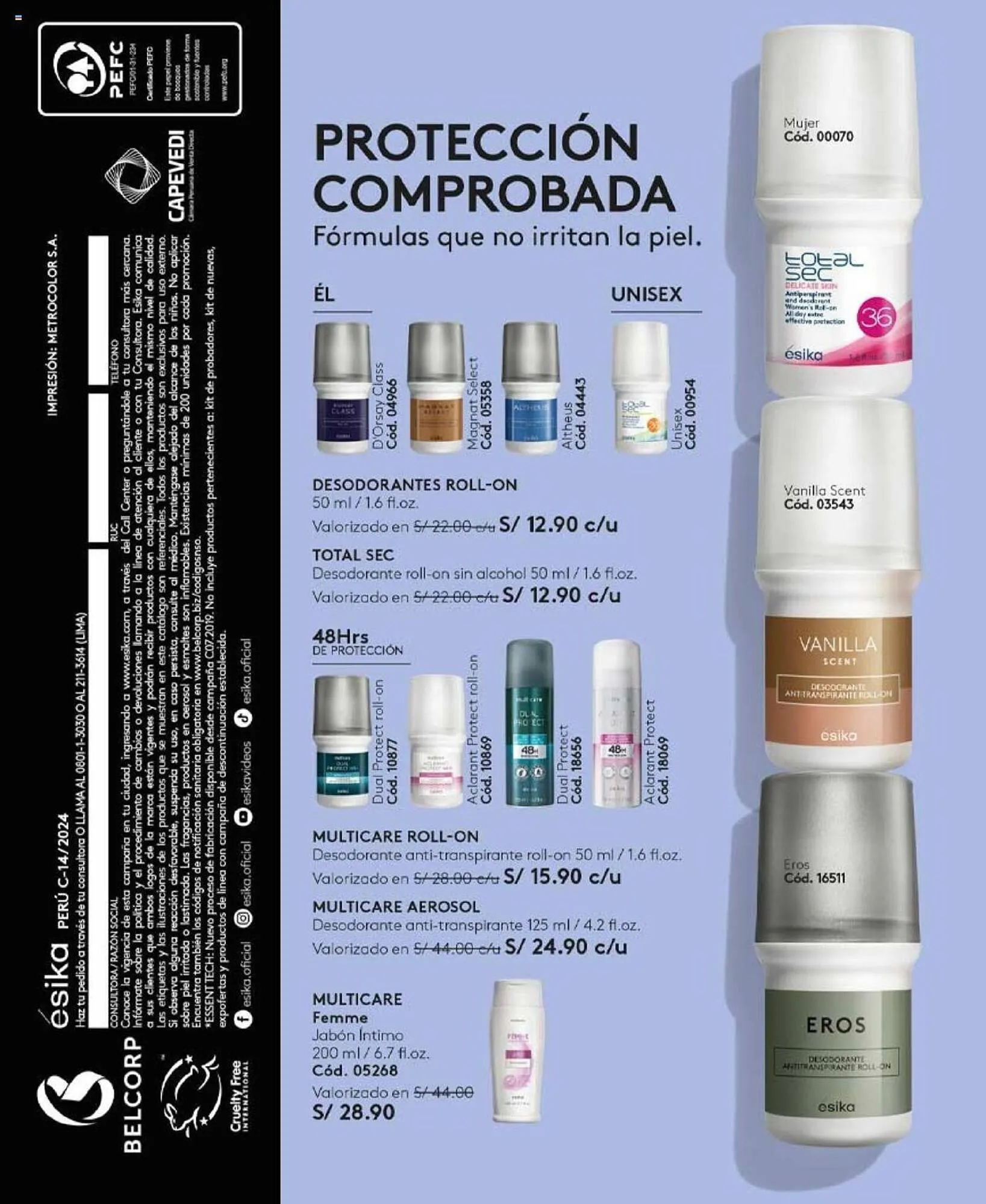 Catalogo de Catálogo Ésika 10 de setiembre al 5 de octubre 2024 - Pag 268