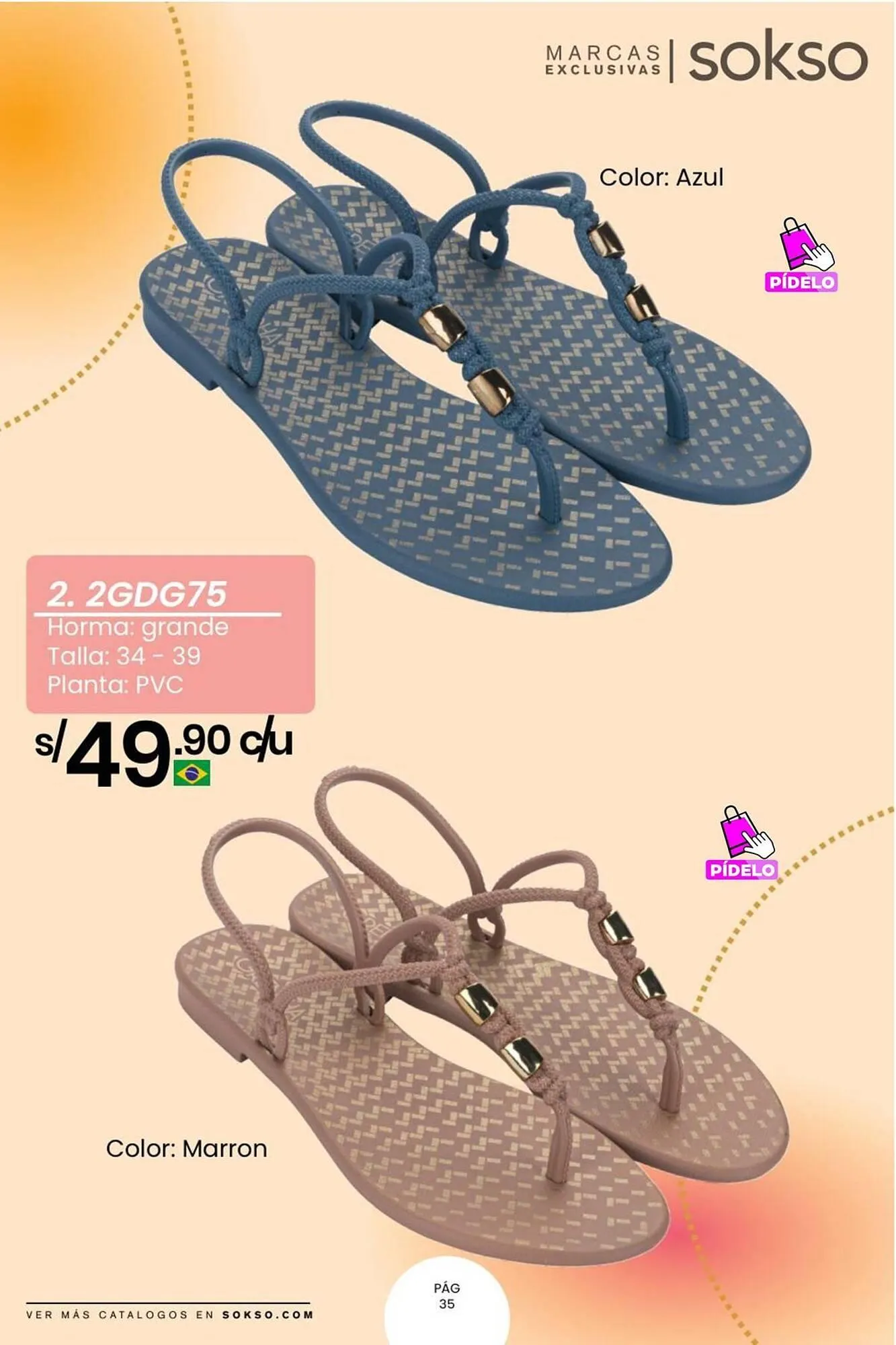 Catalogo de Catálogo Sokso 23 de junio al 13 de julio 2025 - Pag 35