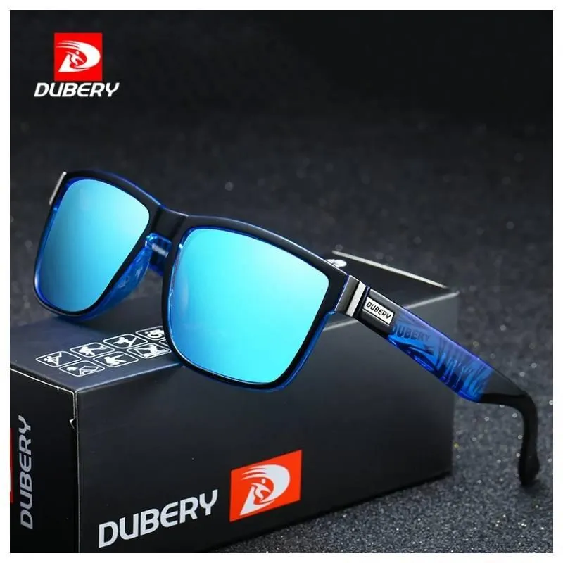 Lentes de Sol DUBERY Sport - Polarizados - UV400 - Azul