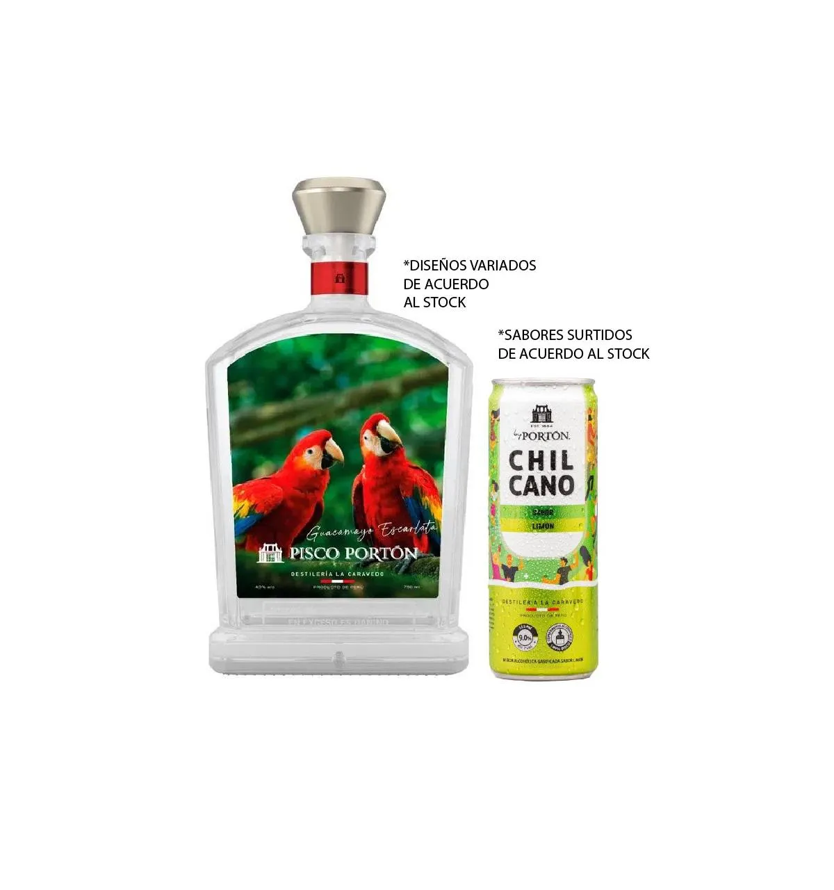 PORTON MV QUEBRANTA 750ML ORGULLO PERUANO + CHILCANO SURTIDO