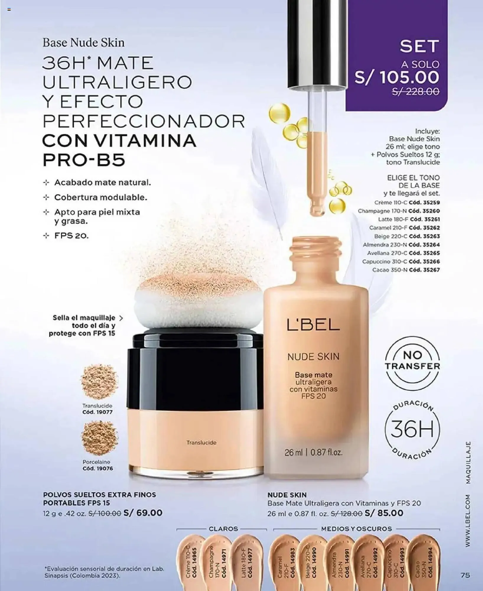 Catalogo de Catálogo L'Bel 3 de febrero al 19 de febrero 2025 - Pag 75