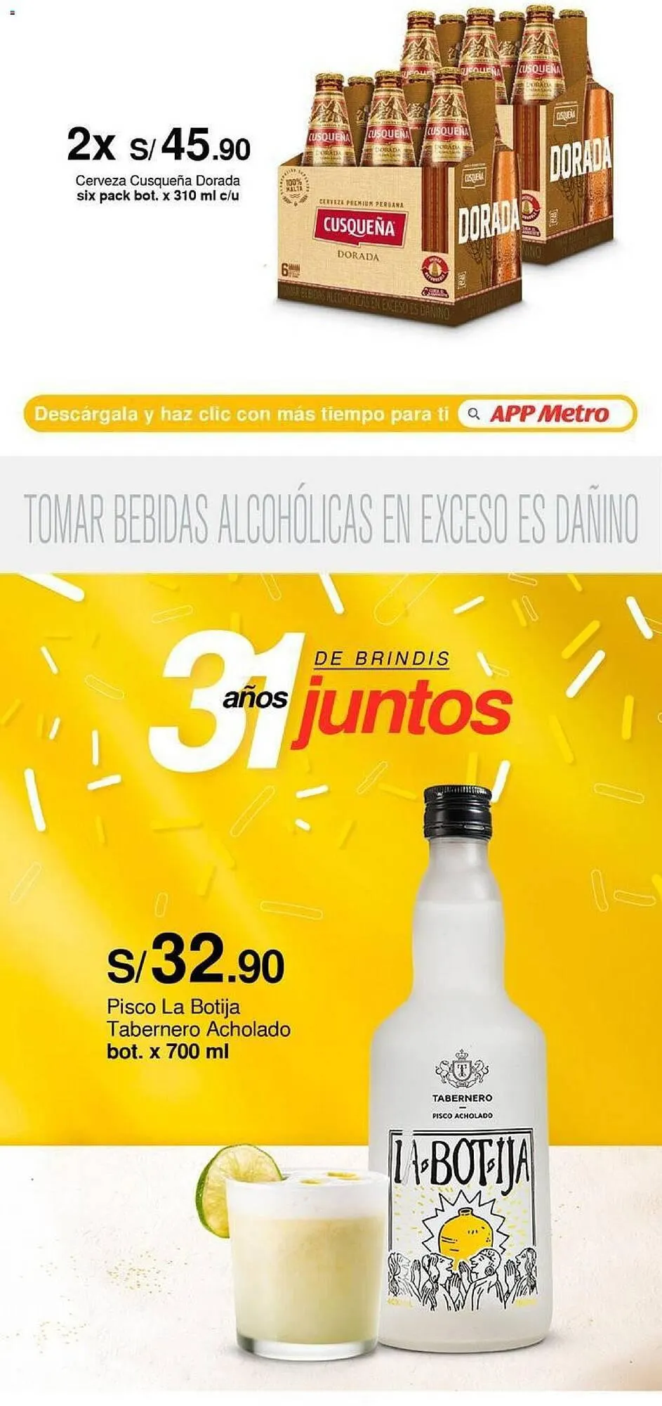 Catalogo de Catálogo Metro 21 de setiembre al 11 de octubre 2023 - Pag 22