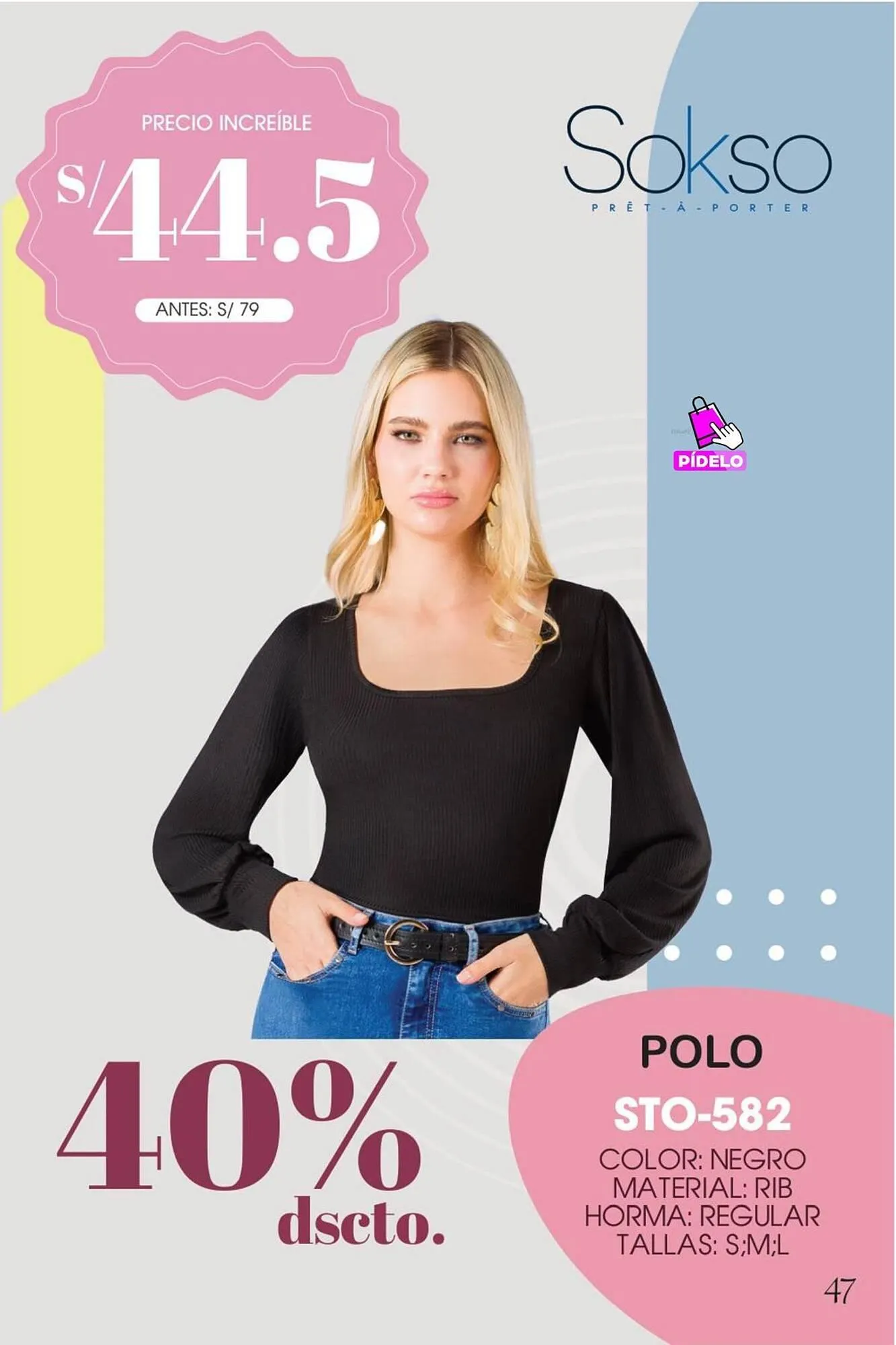 Catalogo de Catálogo Sokso 13 de abril al 19 de abril 2026 - Pag 47