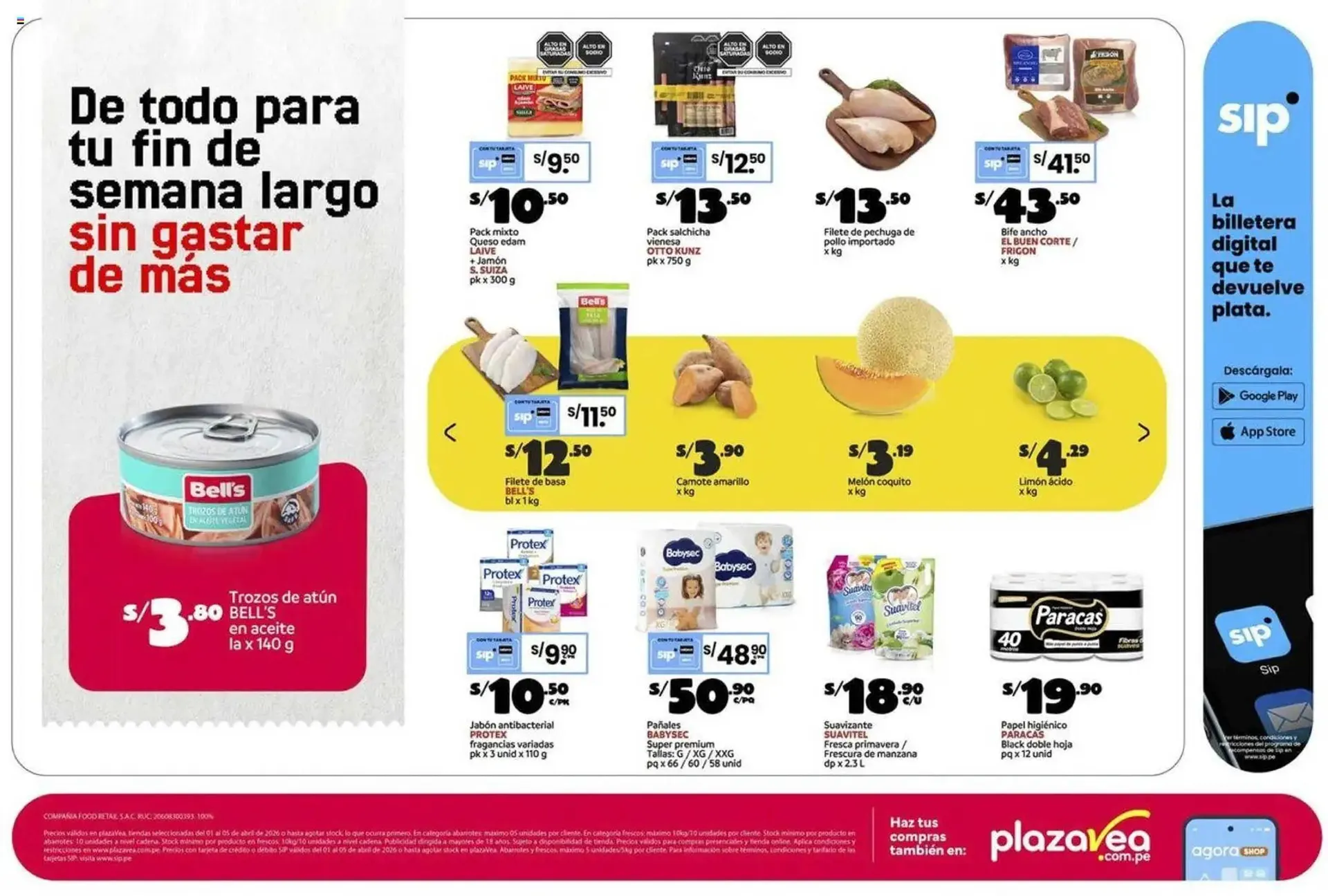 Catalogo de Catálogo Plaza Vea 1 de abril al 6 de abril 2026 - Pag 2