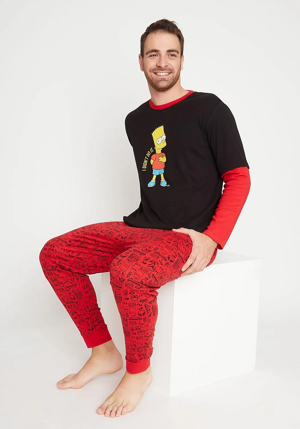 PIJAMA HOMBRE S6766-NEG