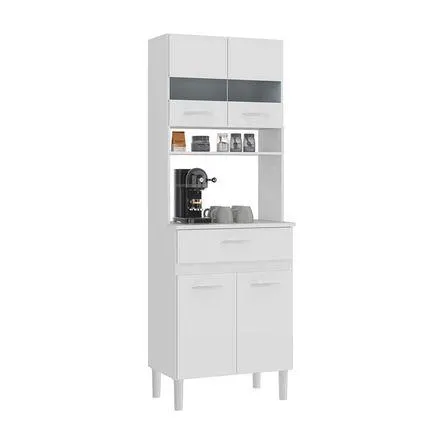 Mueble Alacena de Cocina Dalia 60cm MDP Blanco Orange