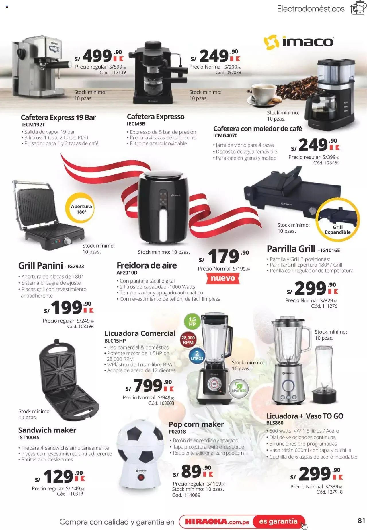 Catalogo de Catálogo Hiraoka 8 de julio al 31 de julio 2023 - Pag 81