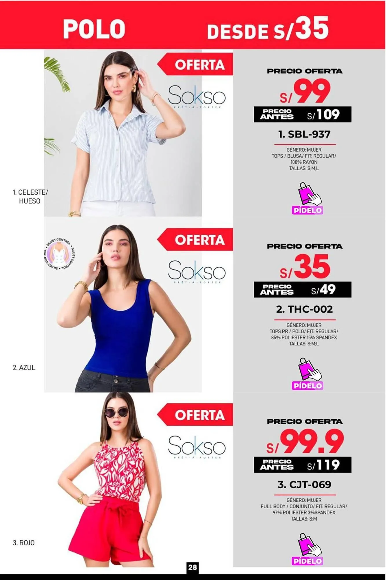 Catalogo de Catálogo Sokso 27 de marzo al 13 de abril 2025 - Pag 28