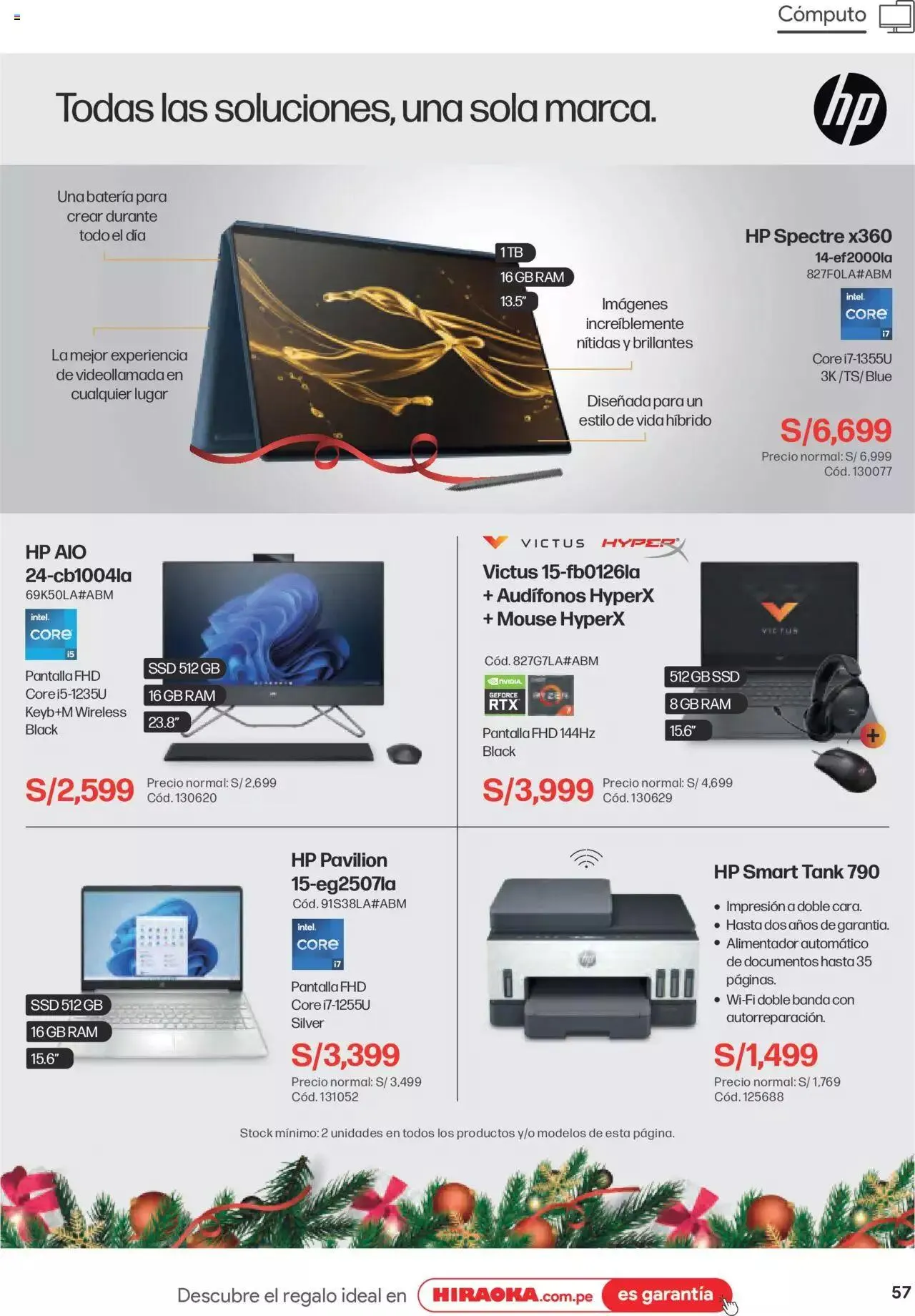 Catalogo de Catálogo Hiraoka 12 de diciembre al 31 de diciembre 2023 - Pag 57