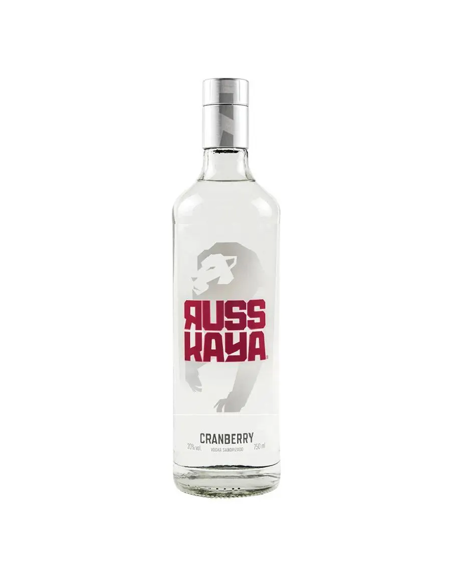 VODKA RUSSKAYA CRANBERRY 750ML
