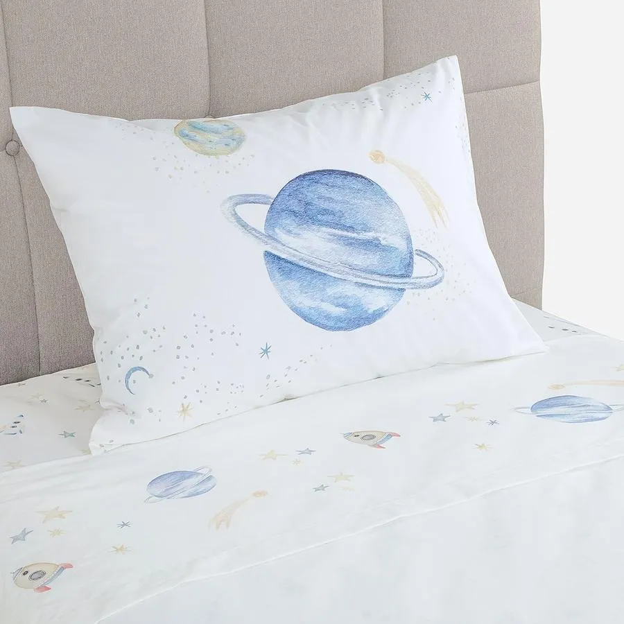 Sábana 200 Hilos Algodón Kids Universo