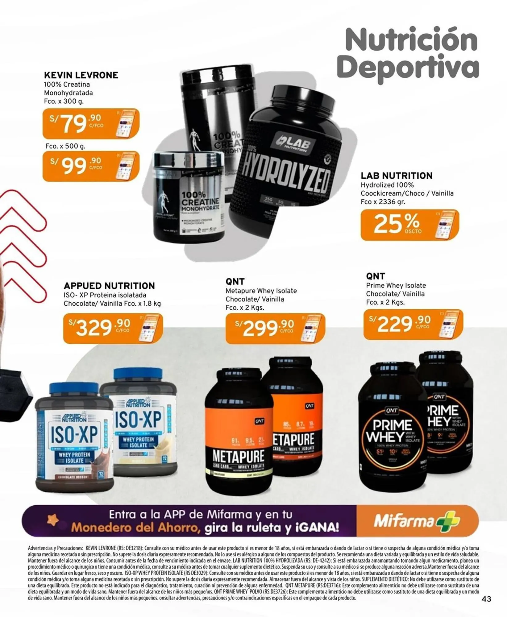 Catalogo de Catálogo Mifarma 2 de abril al 30 de abril 2025 - Pag 43