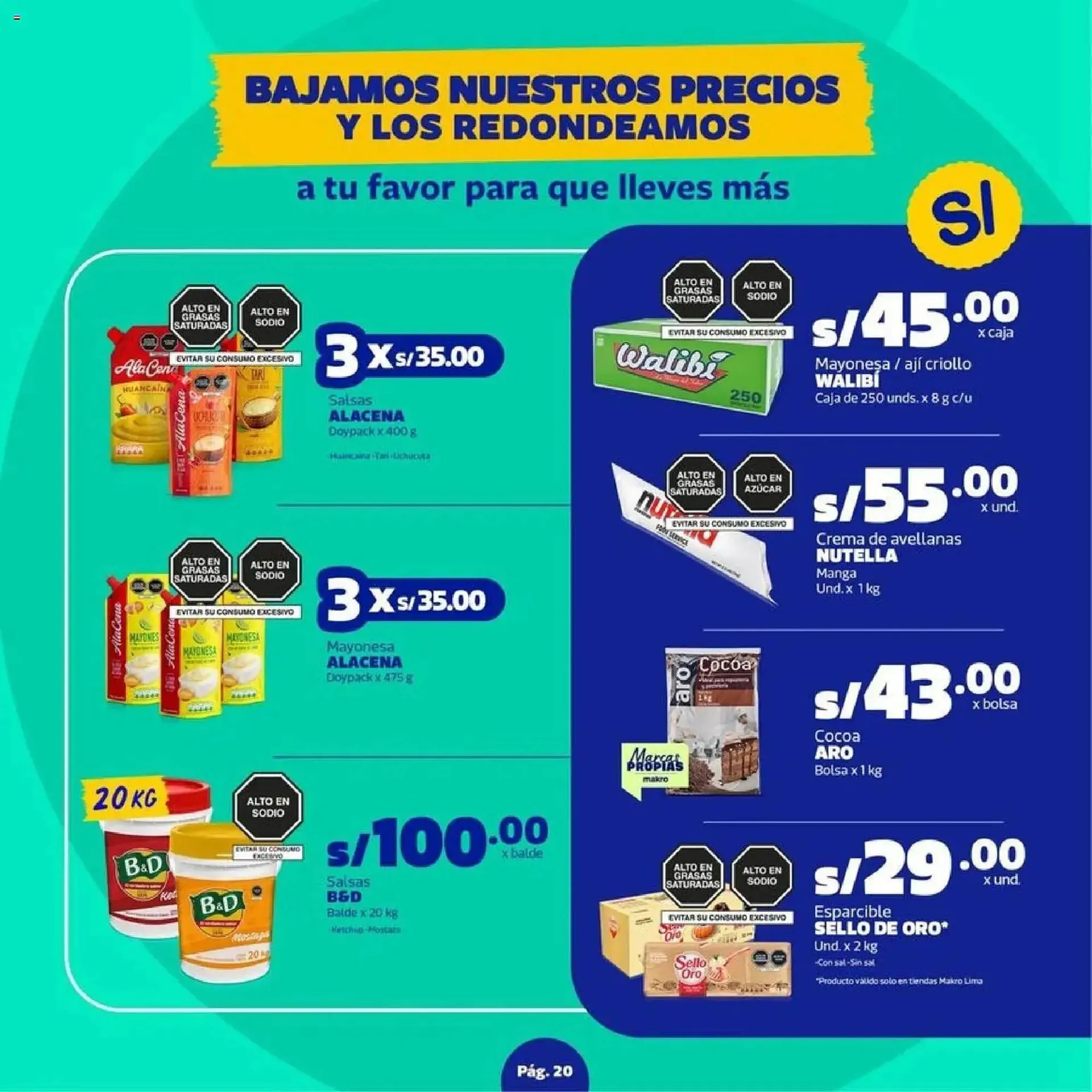Catalogo de Catálogo Makro 23 de abril al 6 de mayo 2026 - Pag 20