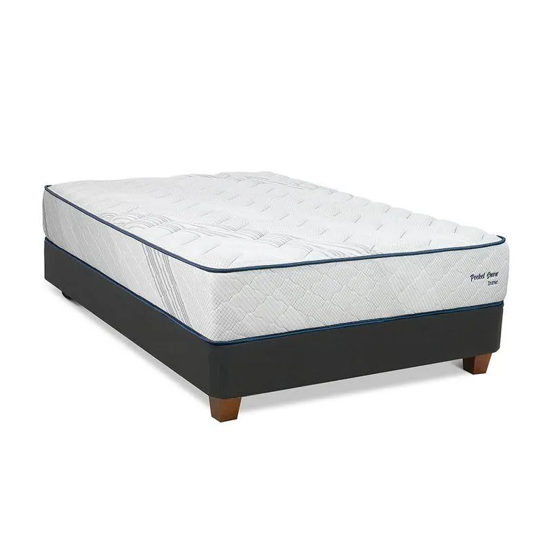 Cama Americana Pocket Snow