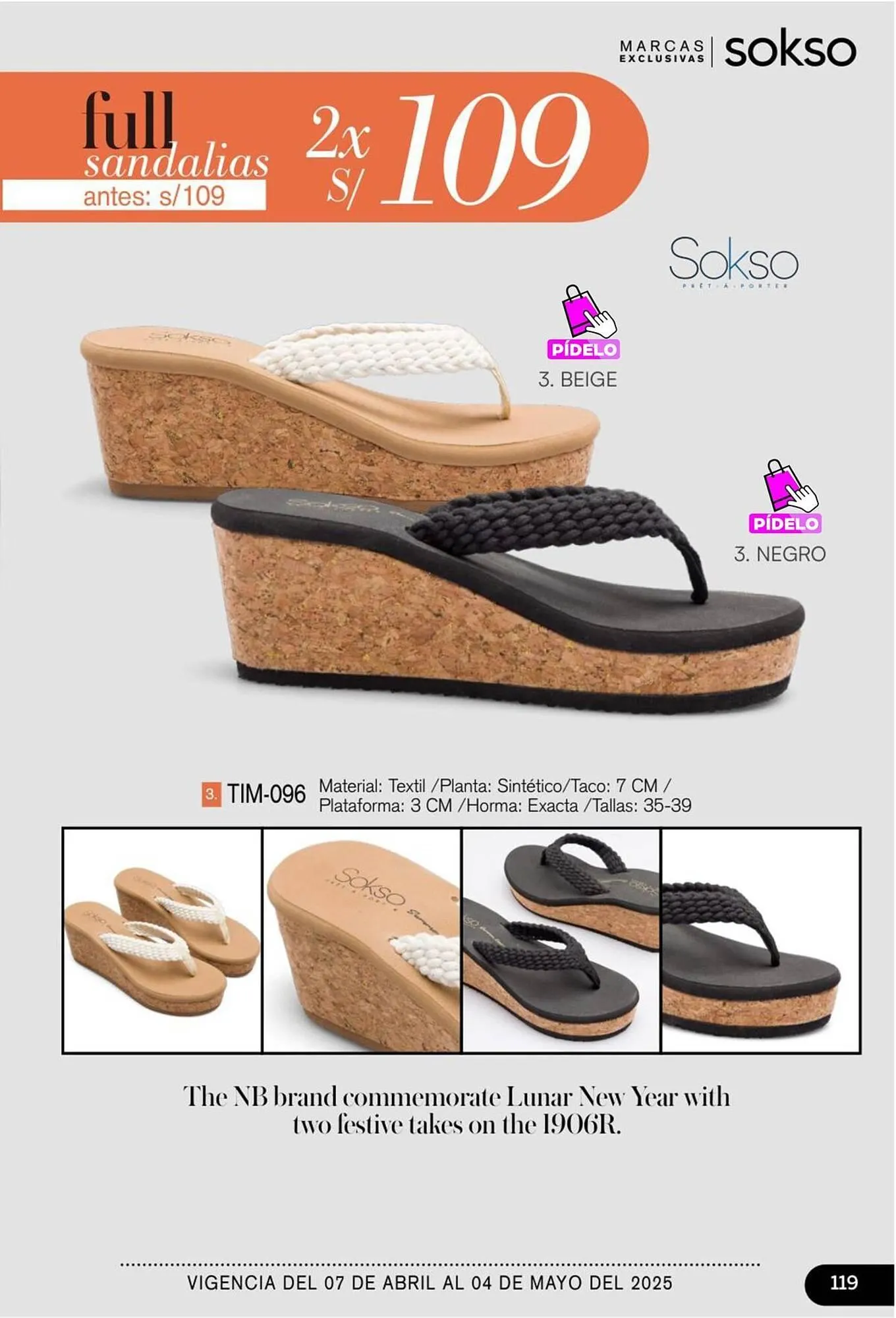 Catalogo de Catálogo Sokso 3 de abril al 4 de mayo 2025 - Pag 119