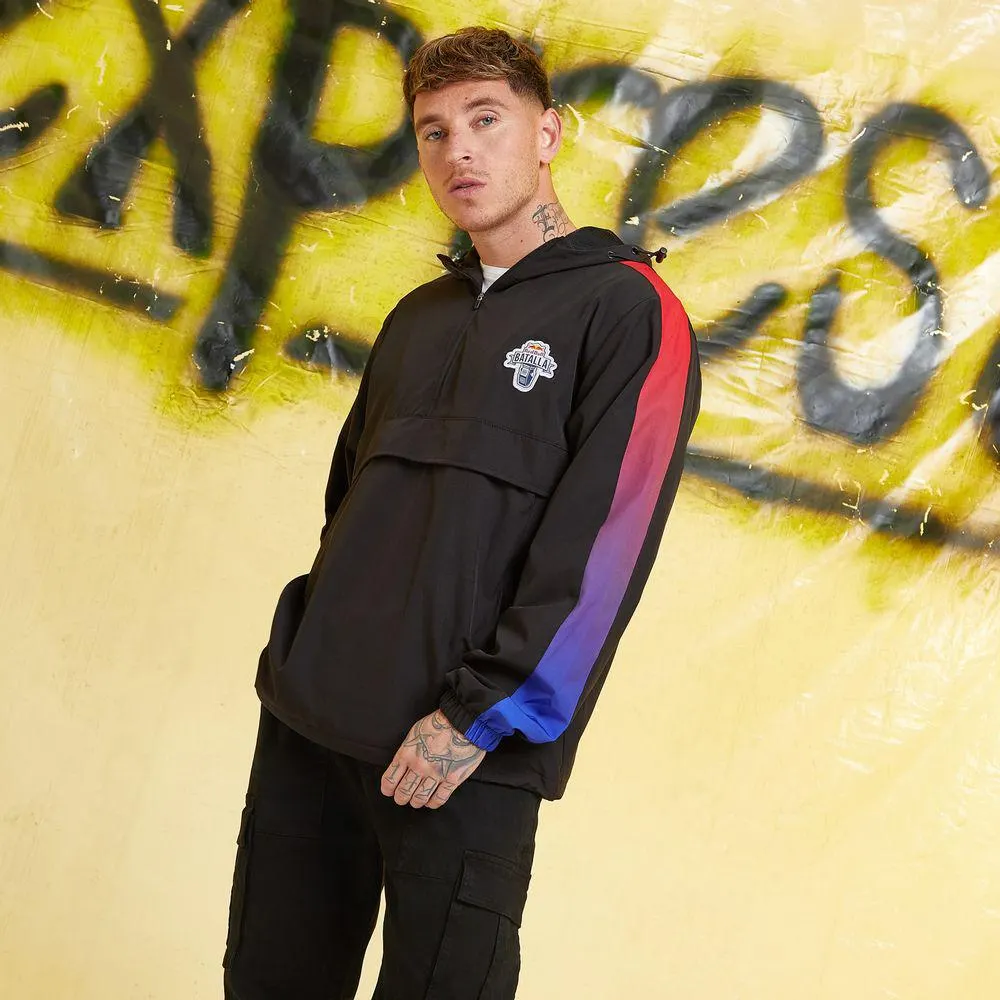 Casaca Cortaviento Hypnotic Red Bull Freestyle Negro Hombre