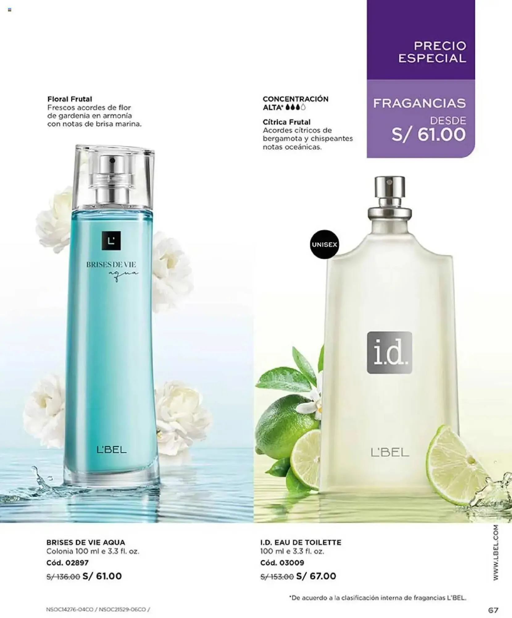 Catalogo de Catálogo L'Bel 3 de febrero al 19 de febrero 2025 - Pag 67