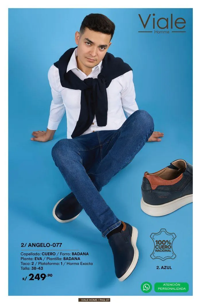 Catalogo de Calzados de Caballeros  11 de julio al 31 de julio 2024 - Pag 27