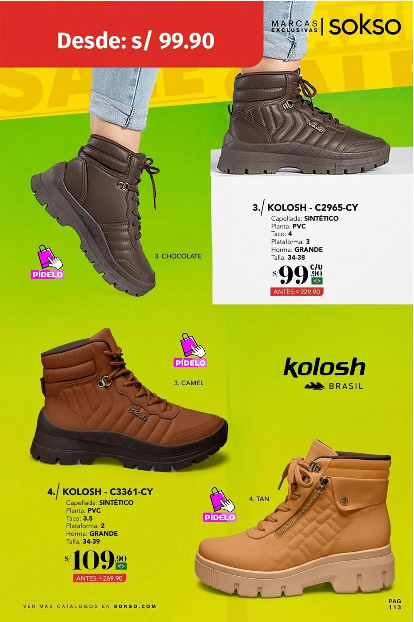 Catalogo de Catálogo Sokso 18 de agosto al 7 de setiembre 2025 - Pag 113