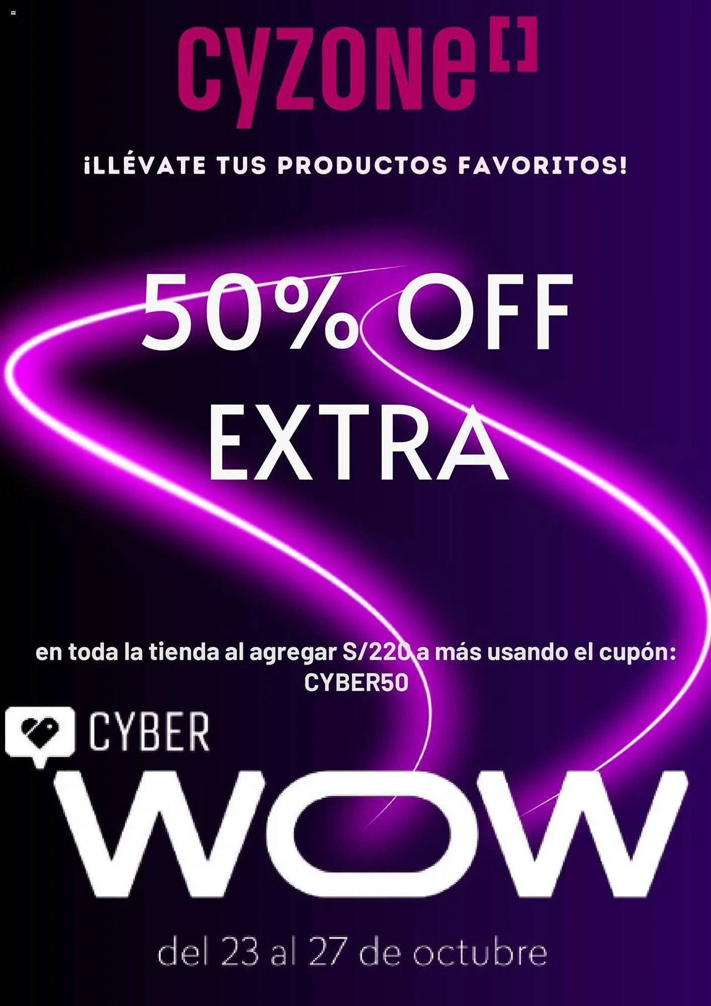 Catalogo de Catálogo Cyzone 23 de octubre al 27 de octubre 2023 - Pag 1