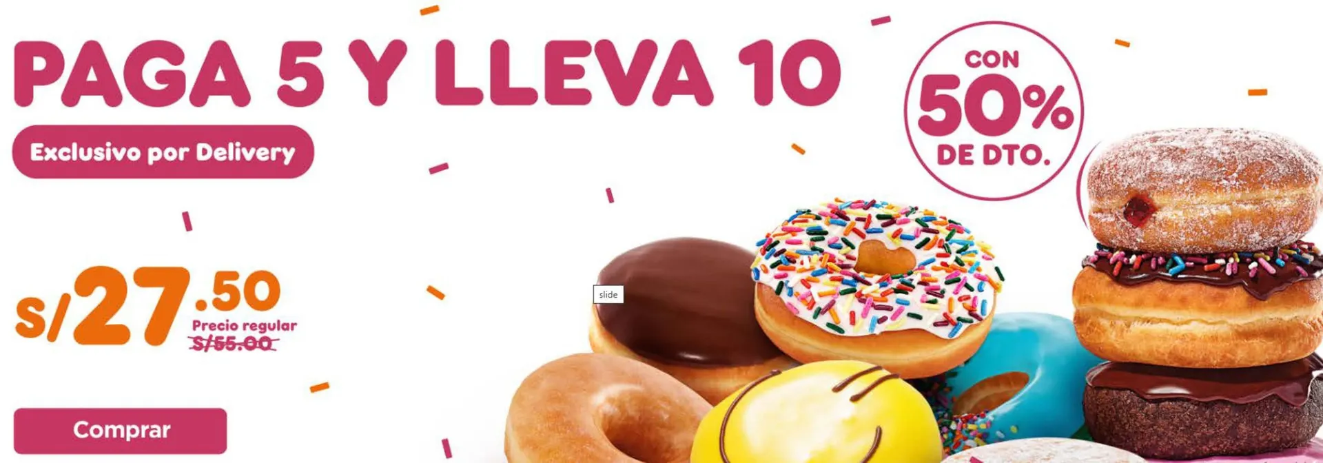 Catálogo Dunkin Donuts - 1