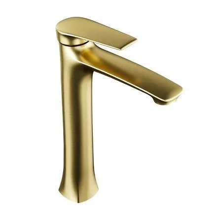 Mezcladora para Lavatorio Monocomando Orange Alta Montecarlo Brush Gold