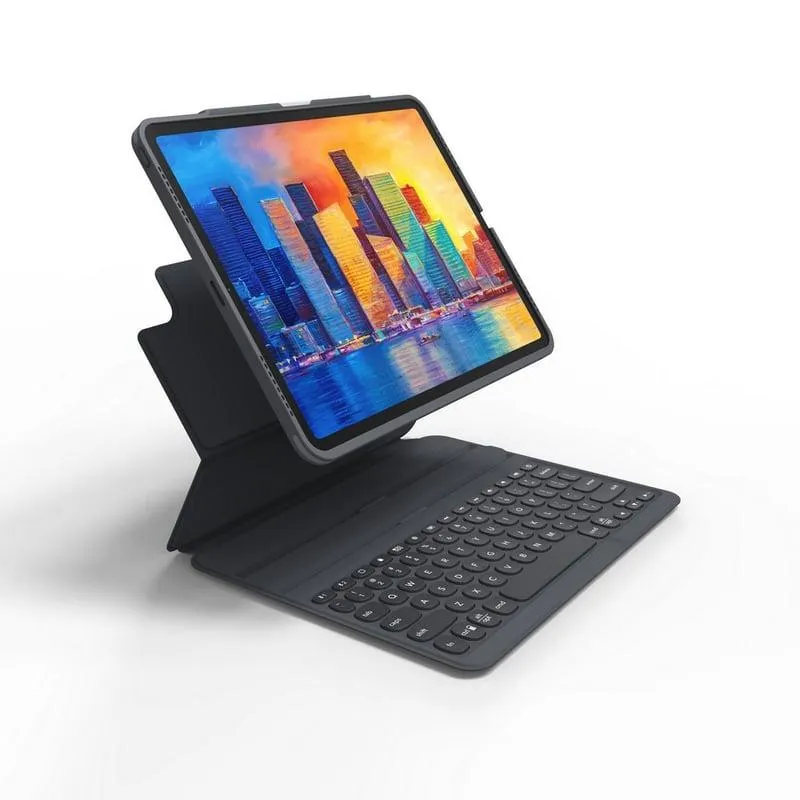 Teclado y Case ZAGG Pro Keys iPad Pro 12,9 3 a 6a Gen y iPad Air 13 M2