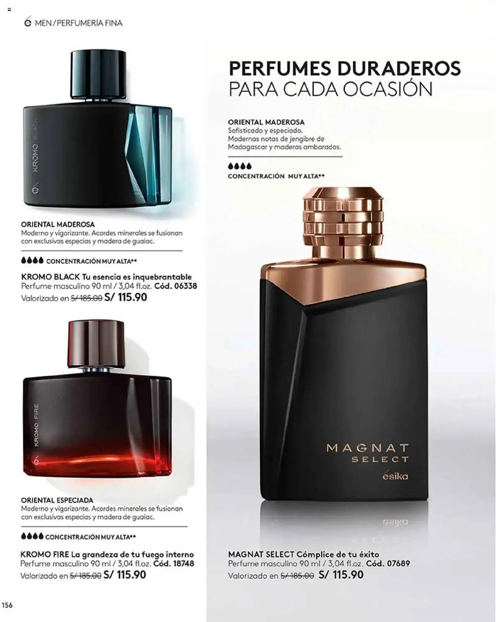 Catalogo de Catálogo Ésika 11 de febrero al 31 de marzo 2025 - Pag 156