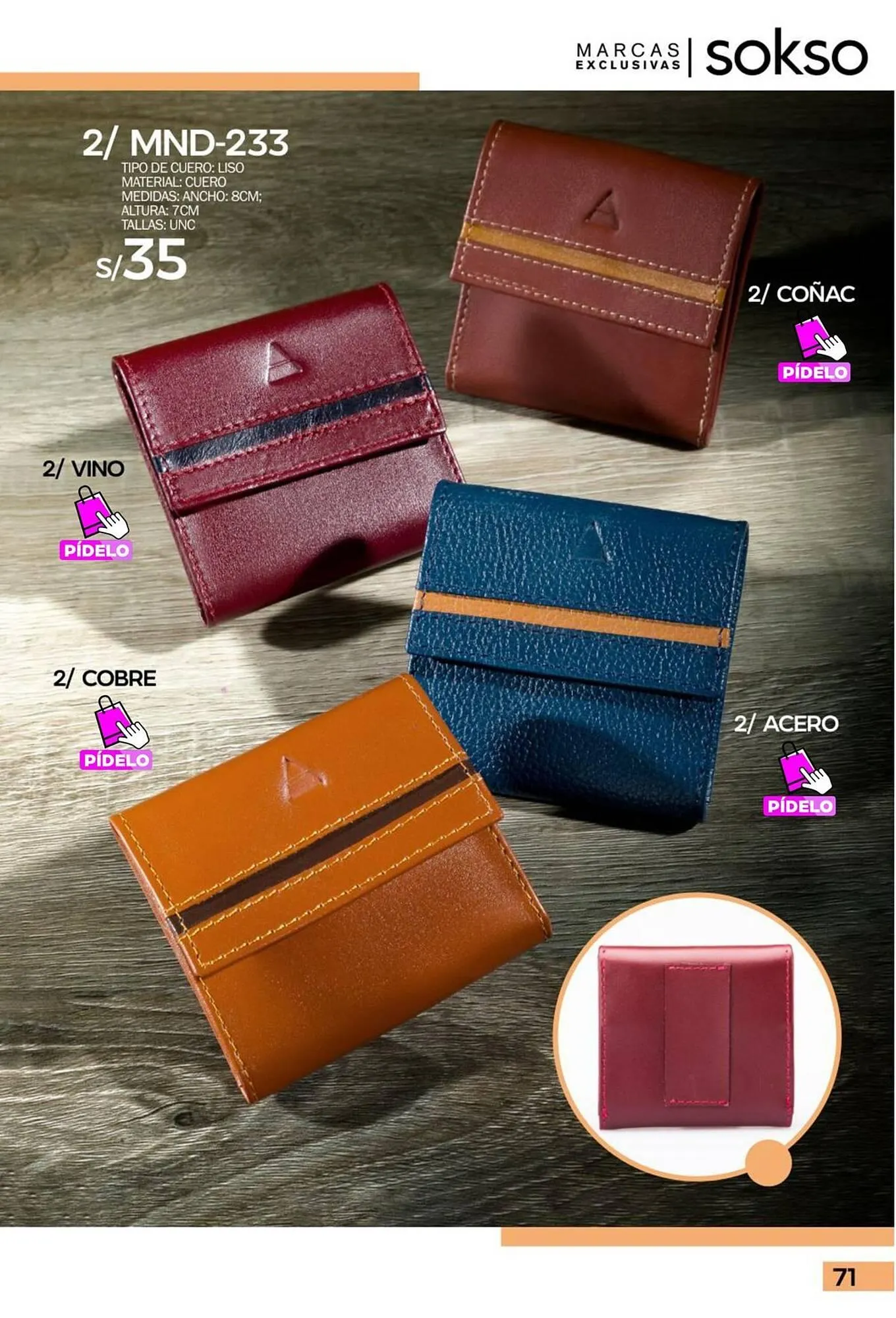 Catalogo de Catálogo Sokso 31 de diciembre al 16 de febrero 2025 - Pag 71