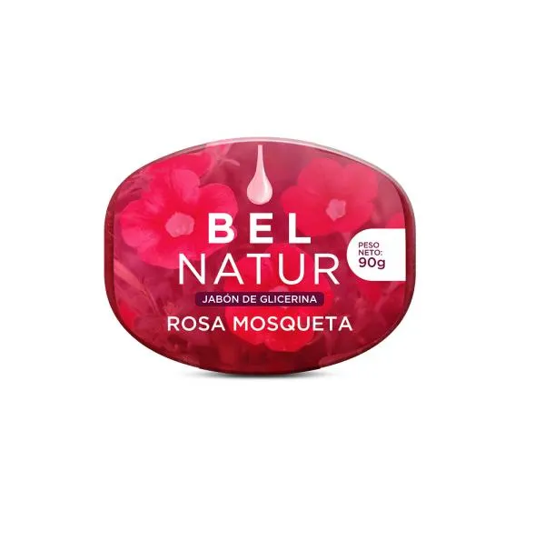 Jabón de Glicerina BELNATUR Rosa Mosqueta 90gr