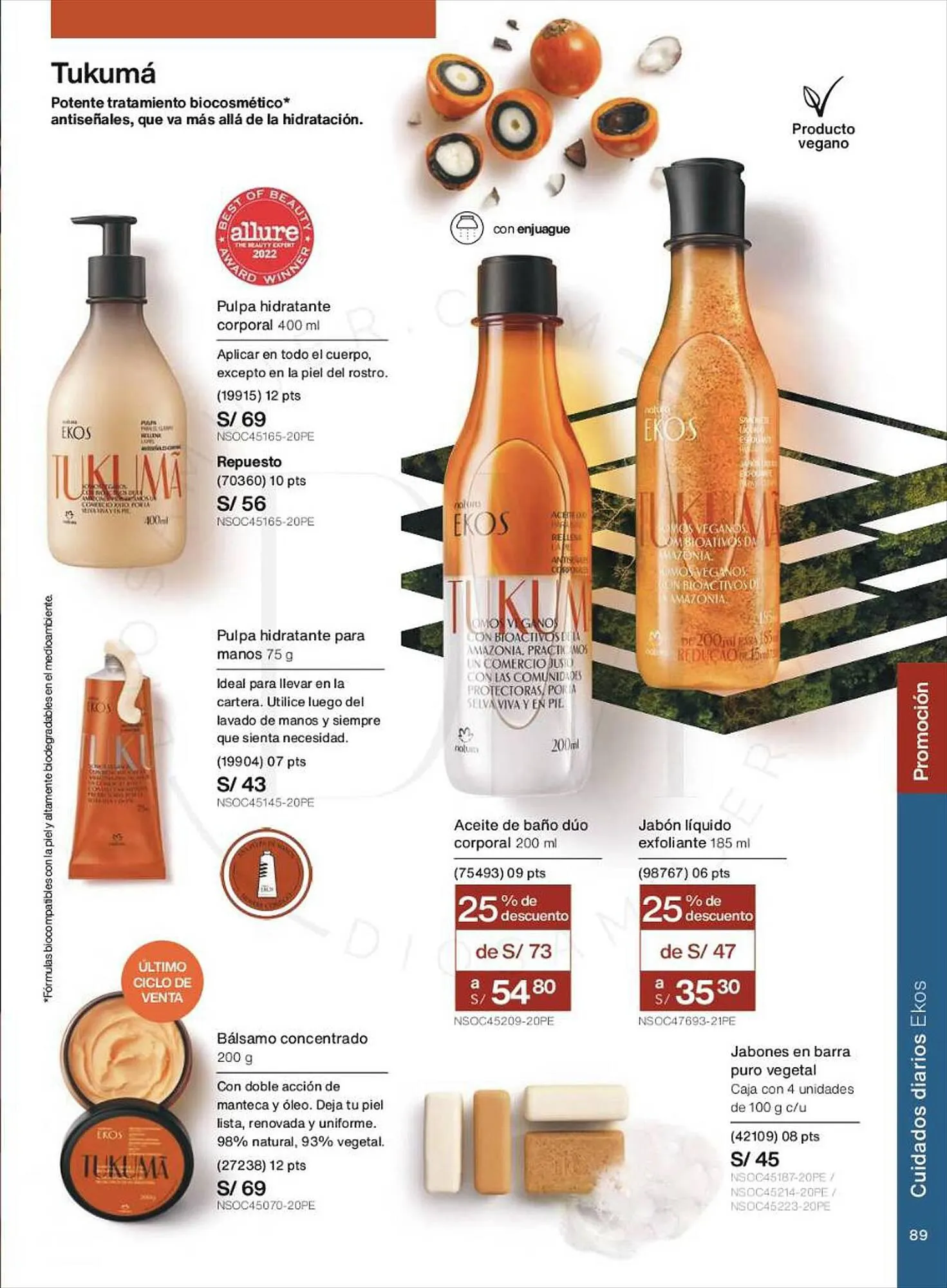 Catalogo de Catálogo Natura 5 de setiembre al 14 de setiembre 2023 - Pag 89